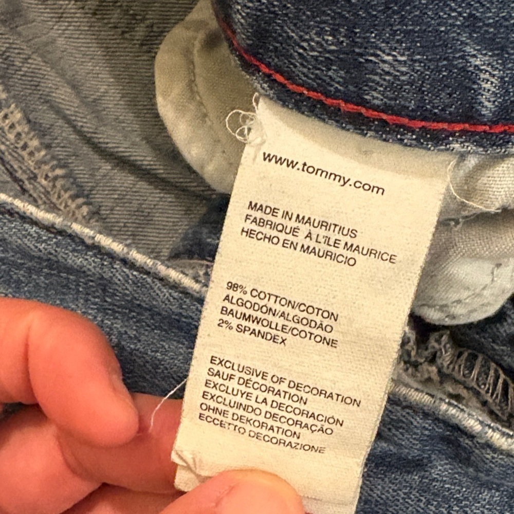 Tommy Hilfiger Women's Blue Boot Cut Jeans - Picture 5 of 7